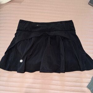 lululemon athletica Classic Black Mini Skirt